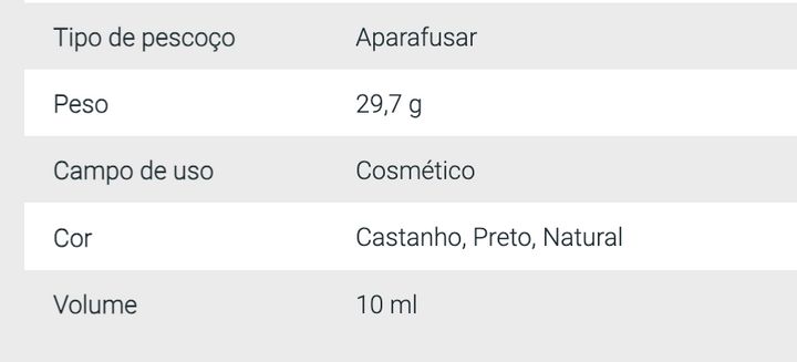 Frasco roll-on 10ml vidro ambar (esfera inox)