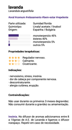 Óleo Essencial Lavanda  bio | Lavandula angustifolia