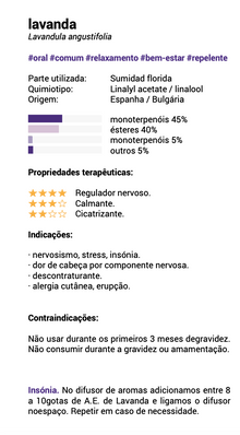 Óleo Essencial Lavanda  bio | Lavandula angustifolia