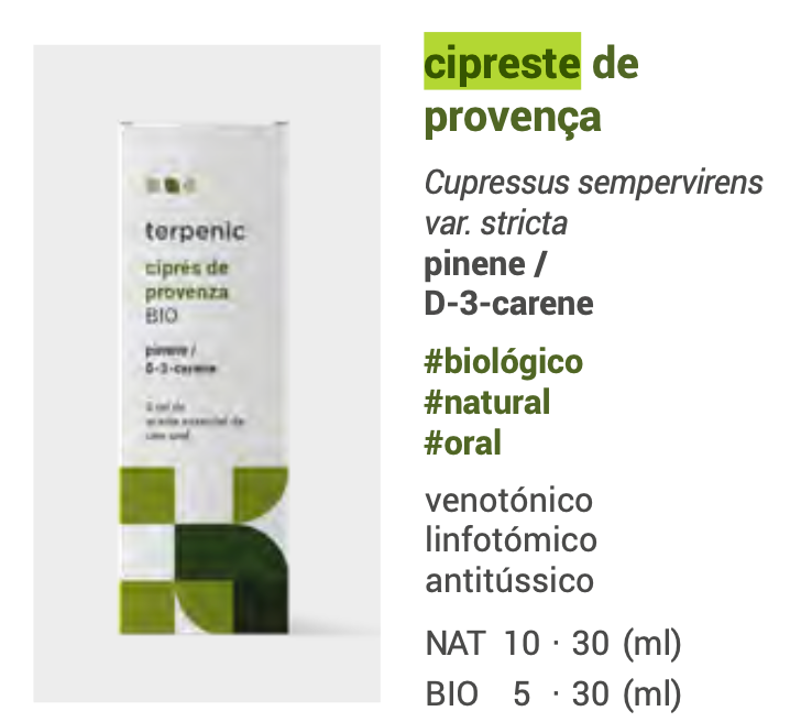 Óleo Essencial Cipreste Provença 5ml 🌿 bio | Cupressus sempervirens