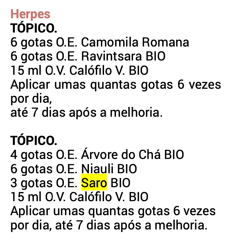 Saro Essential Oil (bio) 10ml 