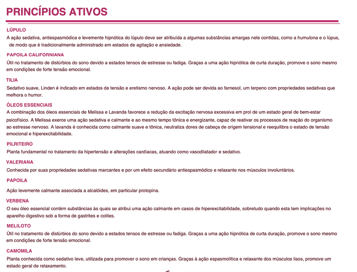 Suplemento natural Serenvin | Relaxamento