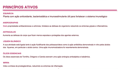Suplemento natural - Sistema imunitário | Influvin