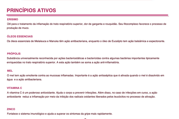 Suplemento natural Protegol | Protecção oral