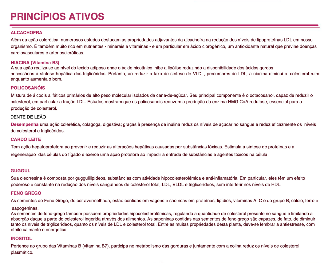 Suplemento natural Colestvin | Colesterol