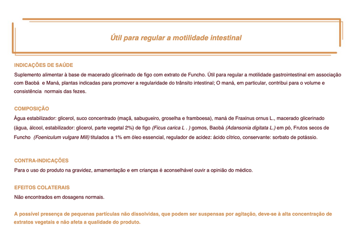 Suplemento natural Pancini Leggeri | Infantil Intestino