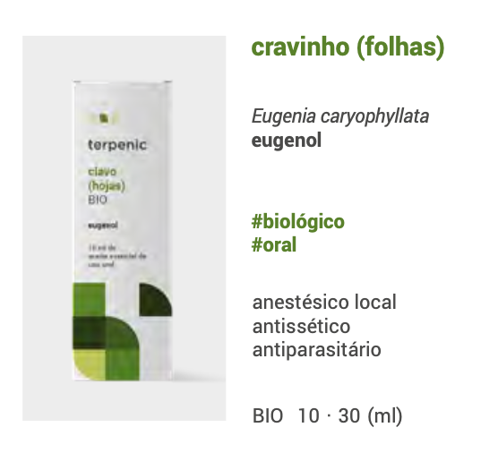 Óleo Essencial Cravinho (folhas) 10ml bio | Eugenia caryophyllata