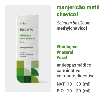 Óleo Essencial de Manjericão Metil Chavicol 10ml bio | Ocimum basilicum