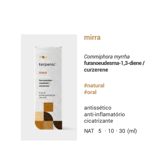 Óleo Essencial Mirra 5ml | Commiphora myrrha