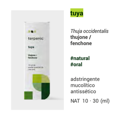 Óleo Essencial Tuya | Thuja occidentalis | 5ml