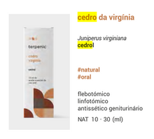 Óleo Essencial Cedro Virginia 10ml | Juniperus virginiana
