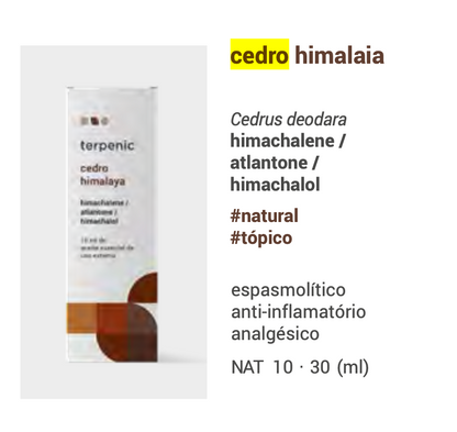 Óleo Essencial Cedro Himalaia | Cedrus deodara | 10ml