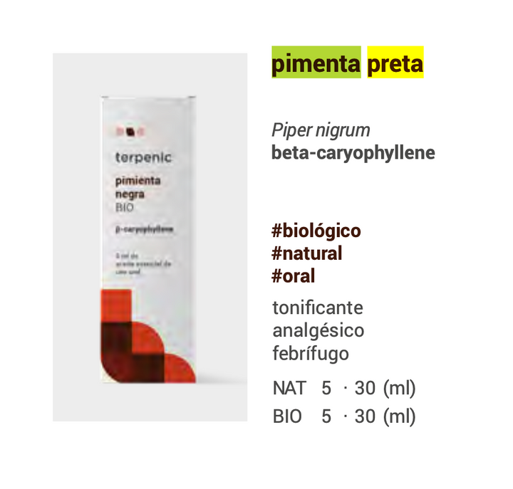 Óleo Essencial Pimenta preta 5ml 🌿bio | Piper nigrum *