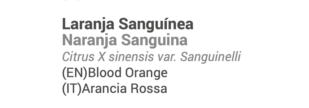 Óleo Essencial Laranja sanguínea | Citrus sinensis var. sanguinelli | BIO | 10ml