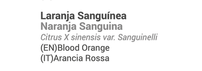 Óleo Essencial Laranja sanguínea | Citrus sinensis var. sanguinelli | BIO | 10ml