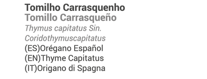 Óleo Essencial Tomilho Carrasquenho | Thymus capitatus | BIO | 5ml .