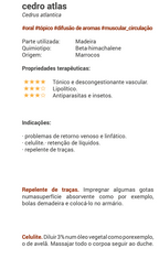 Óleo Essencial Cedro Atlas 10ml bio | Cedrus atlantica