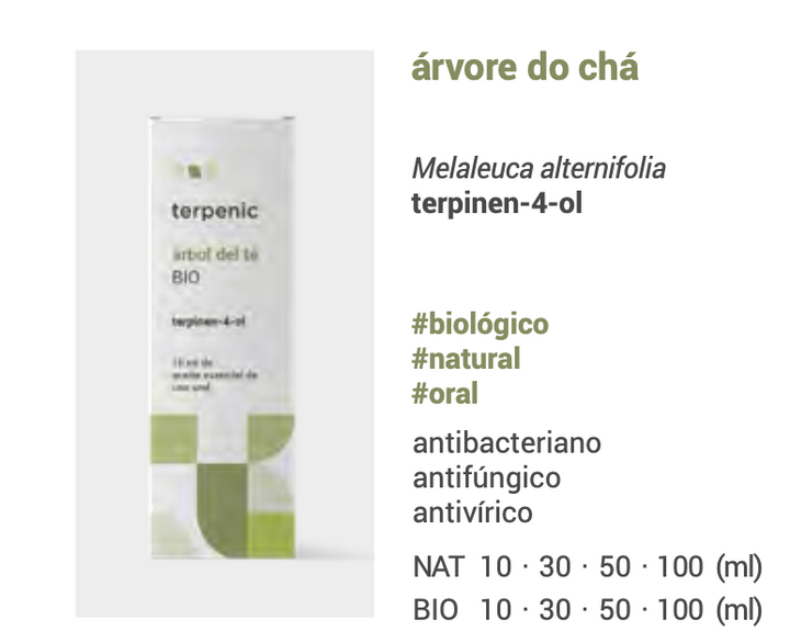 Óleo Essencial Árvore do Chá / Tea tree 🌿bio | Melaleuca alternifolia