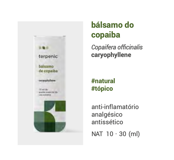 Óleo Essencial Copaíba 10ml | Copaifera officinalis