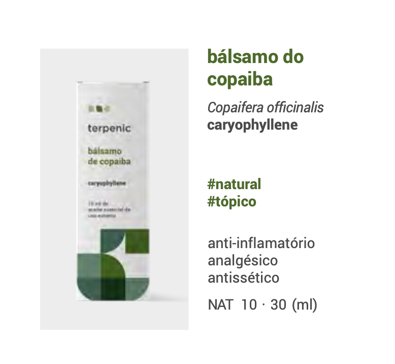 Baume Copaiba Huile Essentielle 10ml, Copaifera officinalis 