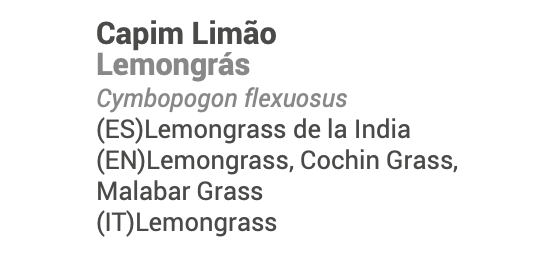 Óleo Essencial Capim-limão 10ml 🌿bio | Cymbopogon flexuosus