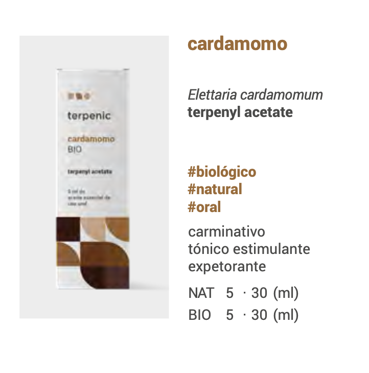 Óleo Essencial Cardamomo 5ml 🌿bio | Elettaria cardamomum