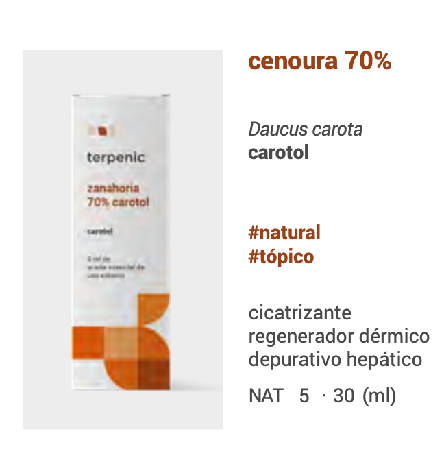 Óleo Essencial Cenoura 5ml | Daucus carota (70%)