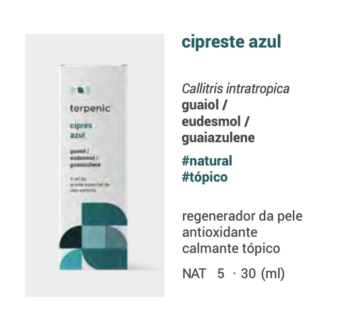 Óleo Essencial Cipreste Azul 5ml | Callitris intratropica