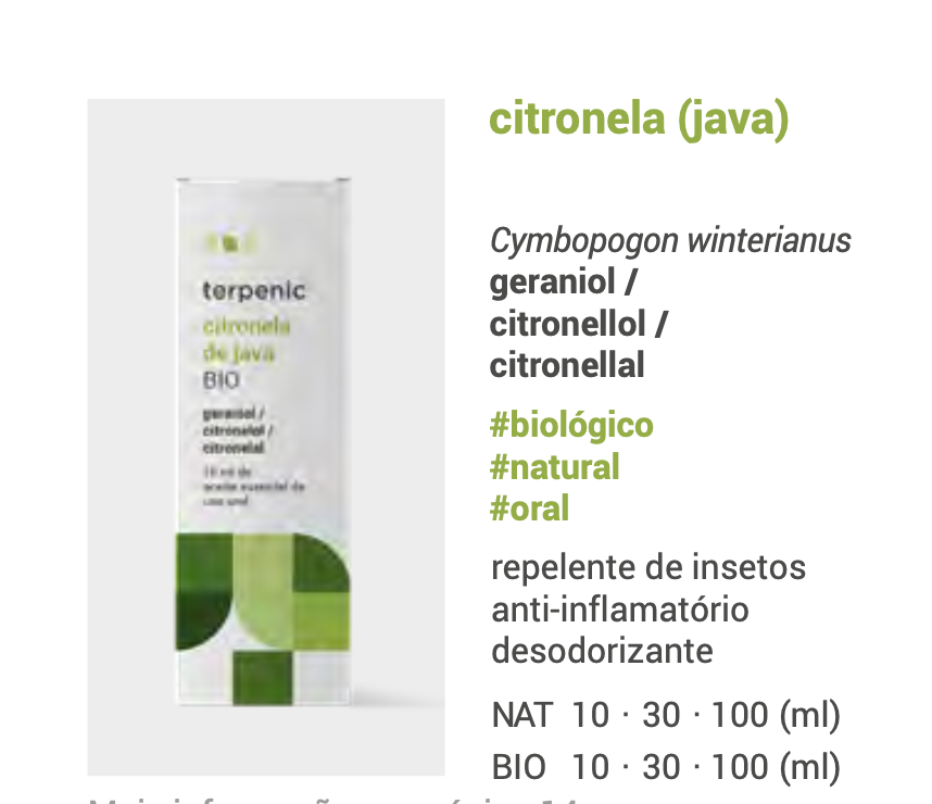 Huile Essentielle Citronnelle Java 10ml 🌿 bio | Cymbopogon winterianus 