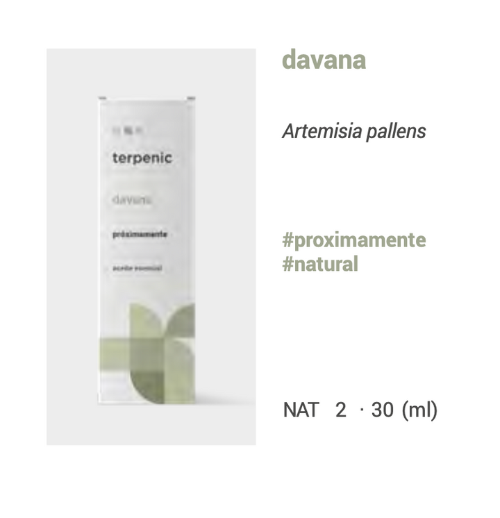 Óleo Essencial Davana 2ml | Artemisia pallens