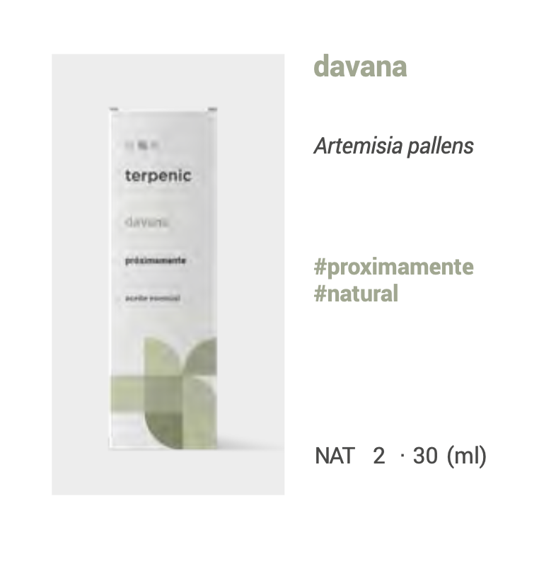 Óleo Essencial Davana | Artemisia pallens | 2ml