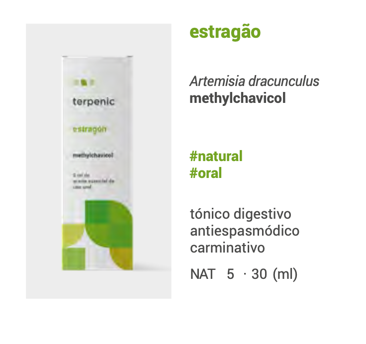 Óleo Essencial Estragão 5ml | Artemisia dracunculus