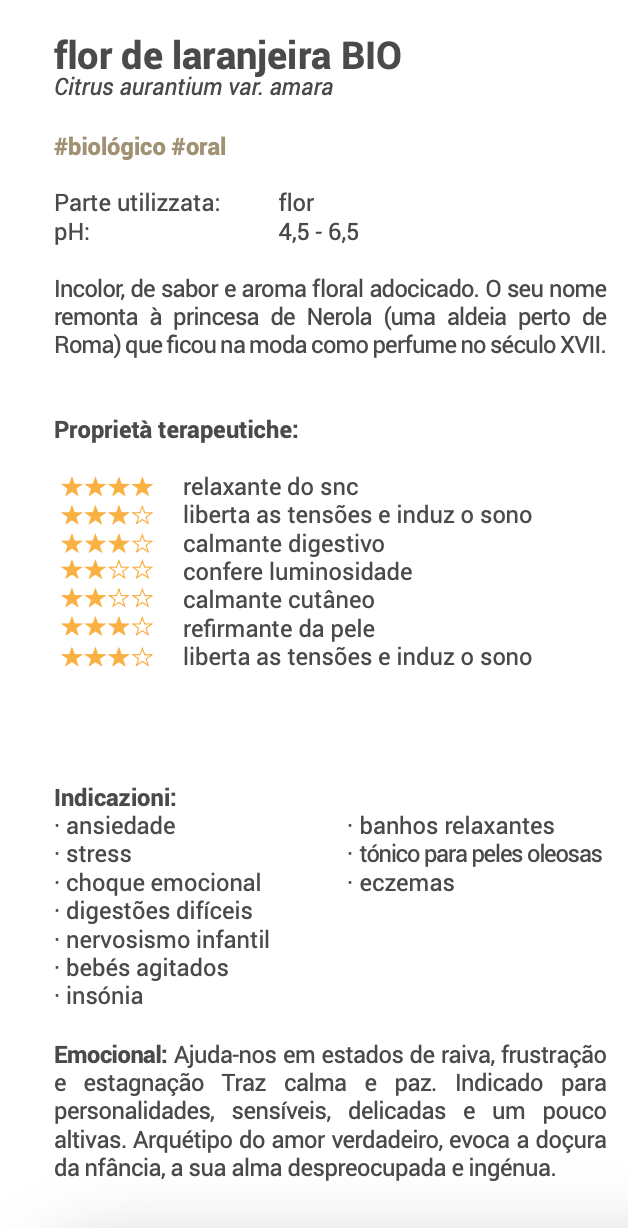 Neroli hydrolate or orange blossom 🌿 bio | oral and cosmetic