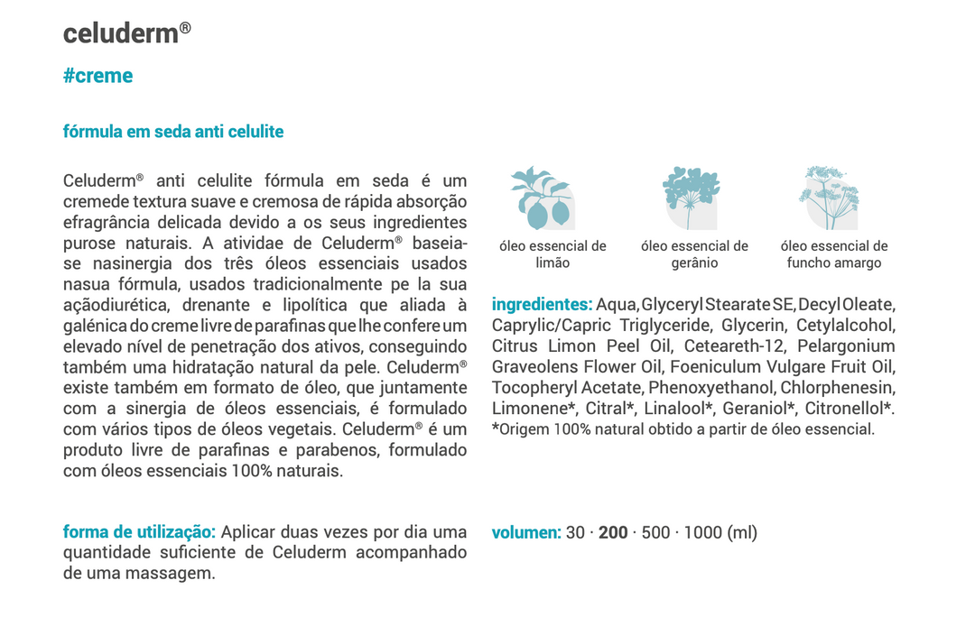 Formule bio anti-cellulite (celuderm) 