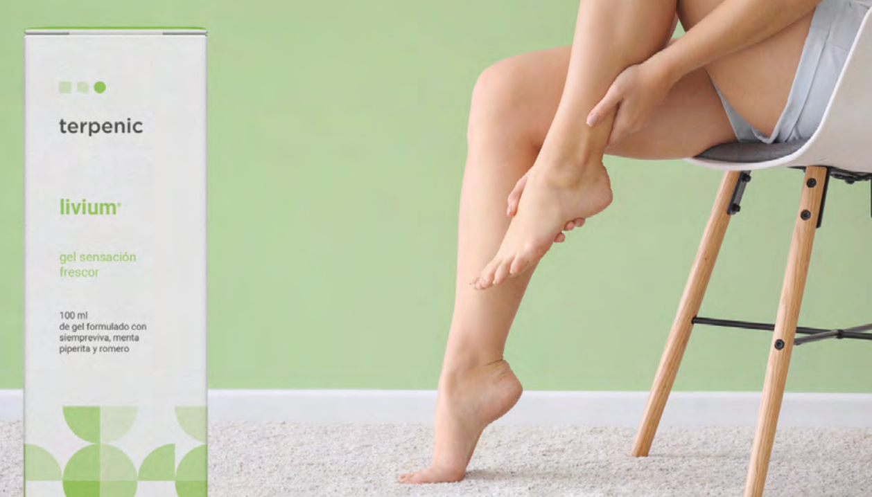 Solução Natural | Creme pernas cansadas (livium) 100ml .