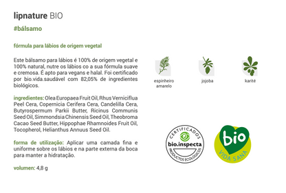 Baume à lèvres (lipnature) bio 