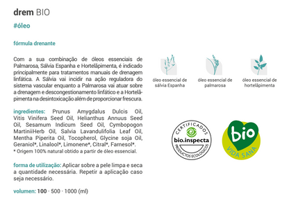 Solução Natural | Drenagem Linfática (Dren) Bio 500ml