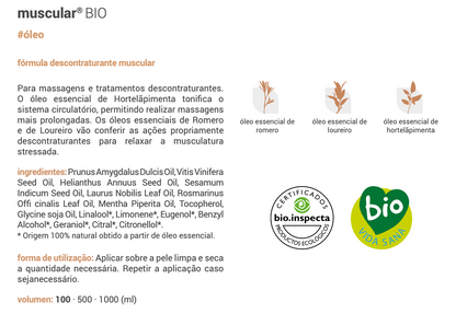 Solução Natural |  Descontração Muscular 100ml bio
