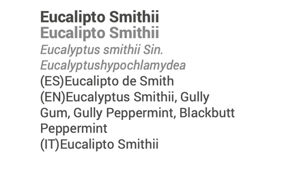 Eucalyptus Smithii Essential Oil (bio) 10ml 