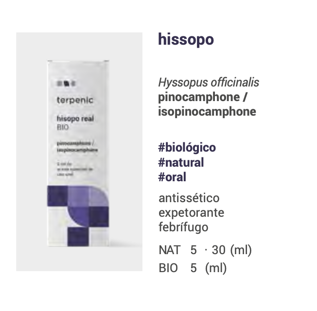 Óleo Essencial Hisopo 5ml 🌿bio | Hyssopus officinalis