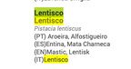Óleo Essencial Lentisco 5ml | Pistacia lentiscus %