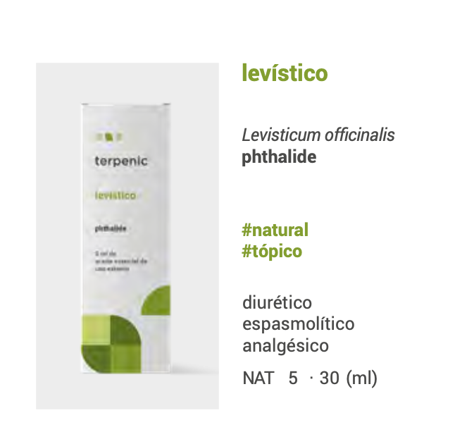 Óleo Essencial Levístico 5ml | Levisticum officinalis.