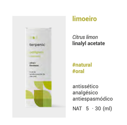 Óleo Essencial Petit-Grain Limoeiro | Citrus limon | 5ml