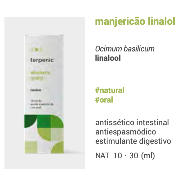 Óleo Essencial Manjericão linalol | Ocimum basilicum