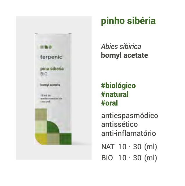 Óleo Essencial Pinho Sibéria | Abies sibirica | 10ml