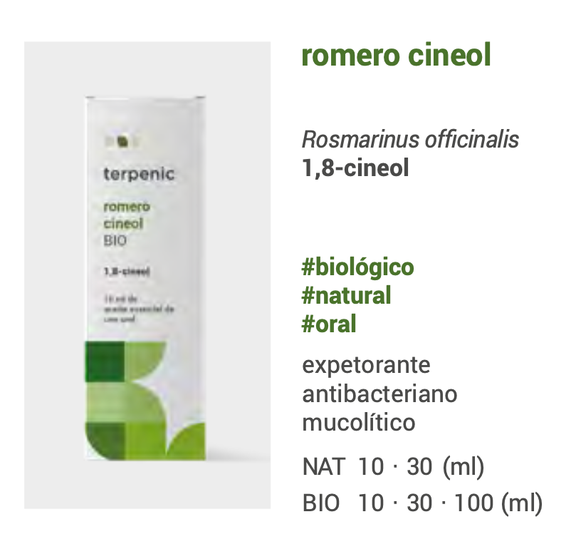 Óleo Essencial Alecrim bio | Rosmarinus officinalis qt.cineol