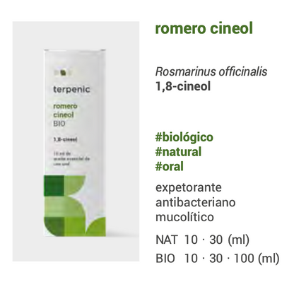 Óleo Essencial Alecrim bio | Rosmarinus officinalis qt.cineol