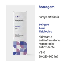 Óleo Vegetal Borragem | Borago officinalis | BIO | 50ml