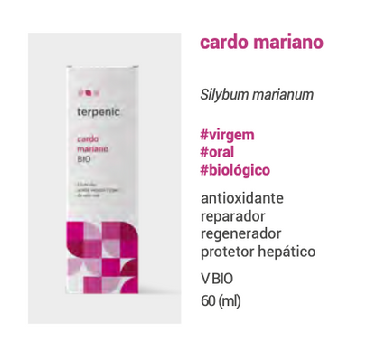 Óleo Vegetal Cardo Mariano | Silybum marianum | BIO | 60ml