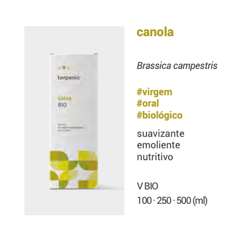 Óleo Vegetal Canola (colza) 🌿bio e virgem | oral e cosmético